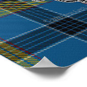 Poster Tartan et insigne (Coin)
