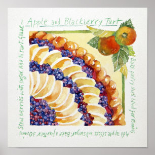 Poster Tarte 2014 de mûre d'Apple
