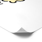 Poster Tarte à viande drôle Farting Viande tourte (Coin)