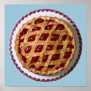 Poster Tarte aux cerises