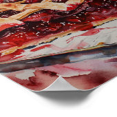 Poster Tarte aux cerises (Coin)