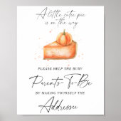 Poster Tarte d'automne - Aidez les parents occupés à deve (Devant)