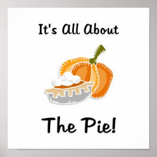 Poster Tarte de citrouille