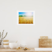 Poster-tarwe Poster (Keuken)