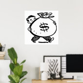 POSTER T'AS DE L'ARGENT ? (Bureau à domicile)