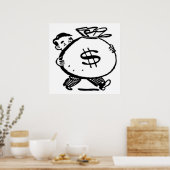 POSTER T'AS DE L'ARGENT ? (Cuisine)