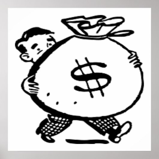 POSTER T'AS DE L'ARGENT ? (Devant)