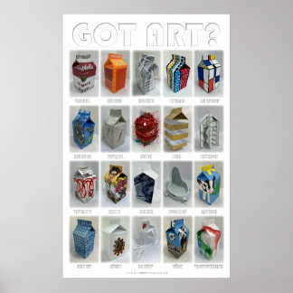 Poster T'AS DE L'ART ? Images parodiques d'oeuvres célèbr