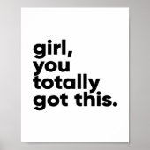 Poster T'as tout compris. | Devis inspirant (Devant)