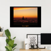 Poster T'as une lumière ? (Bureau à domicile)