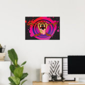 Poster TASMANIAN DEVIL™ Standing (Bureau à domicile)