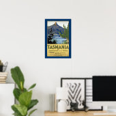 Poster Tasmanie ~ Suisse du Sud (Bureau à domicile)