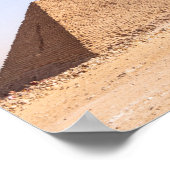 Poster Tasse à café Pyramides d'Égypte (Coin)