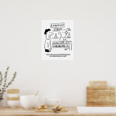 Poster Tasse Chemist ne vend que des produits embarrassan (Cuisine)