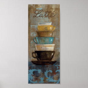 Poster Tasses à café empilées