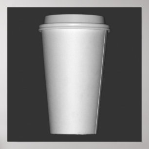 Poster Tasses à emporter