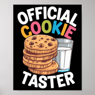 Poster Taster officiel des cookies