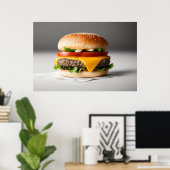 Poster Tasty Cheeseburger (Bureau à domicile)