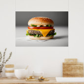 Poster Tasty Cheeseburger (Cuisine)