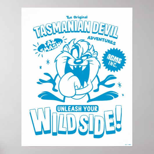 Poster Tasty Retro TAZ™ (Devant)