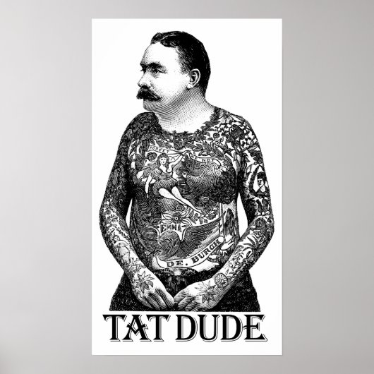 Poster Tat Dude (Devant)