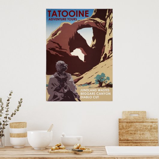 Poster Tatooine Adventure Tours (Cuisine)