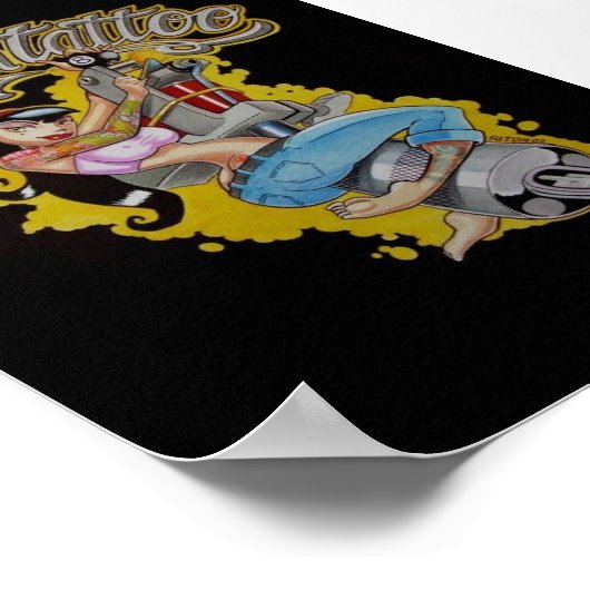 Poster tatouage (Coin)