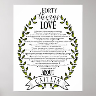 Poster tatouage couronne choses que nous aimons vous 40 a