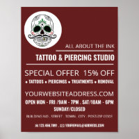 Tatouage crâne, tatouage et perçage corporel Studi