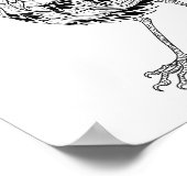 Poster Tatouage d'oiseaux 2 (Coin)