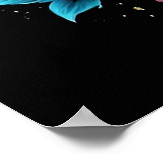 Poster Tatouages Et Roses (Coin)