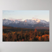 Poster Tatras automne (Devant)