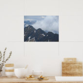 Poster Tatras dans les nuages (Cuisine)
