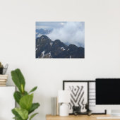 Poster Tatras dans les nuages (Bureau à domicile)