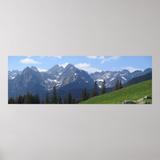 Poster Tatras du pré de Rusinowa (Devant)