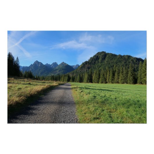 Poster Tatras slovaques (Devant)