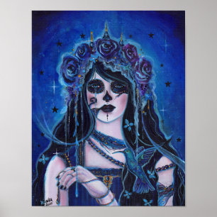 Poster Tattered Dreams Day of the dead par Renee