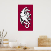 Poster Tattoo dragon (Cuisine)