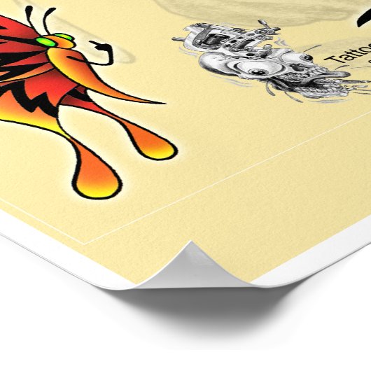 Poster Tattoo Geezer-01 (Coin)