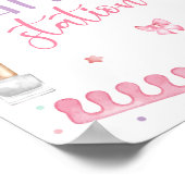 Poster Tattoo Station Mani-Pedi Party Manicure Pedicure (Coin)