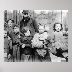 Poster Taudis de Londres