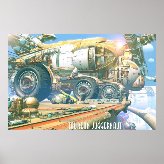 Poster Taurean Juggernaut (Devant)