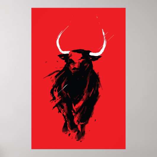 Poster Taureau déchaîné du Spectre (Devant)