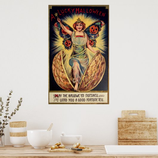 Poster Taureau d'Halloween (Cuisine)