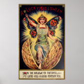 Poster Taureau d'Halloween (Devant)