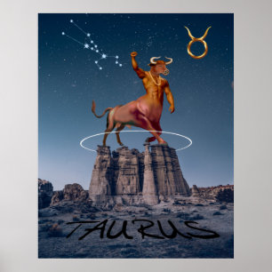 POSTER TAUREAU LE TAUREAU