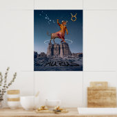 POSTER TAUREAU LE TAUREAU (Cuisine)