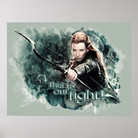 Poster TAURIEL™ - This Is our Fight (Devant)