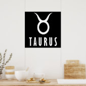 Poster Tauris zodiaque (Cuisine)