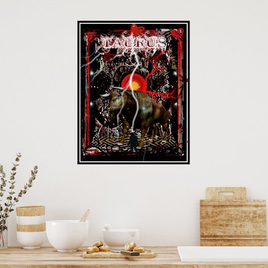 Poster Taurus (Cuisine)